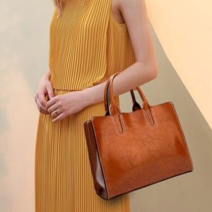 Yellow girl handbag